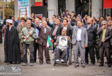 گزارش تصویری | حضور گسترده دانشگاهیان دانشگاه صنعتی شاهرود در راهپیمایی 13 آبان  | 